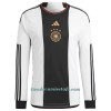 Camiseta de fútbol Manga Larga Alemania Muller 13 Primera Equipación Mundial 2022 - Hombre